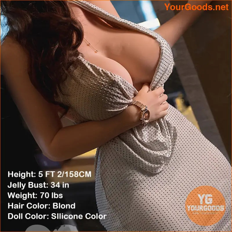 1 Pes Realistic Female Sex Doll With Soft Breasts, Stand-up Metal Skeleton, Tight Vagina, And Butt For Adult Use - Waterproof, High Quality TPE - YourGoods Online Shop