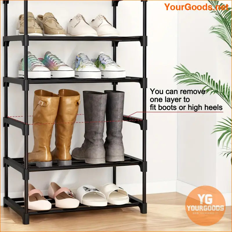 10 Tier Space Saving Shoe Rack for 24 Pairs - YourGoods Online Shop