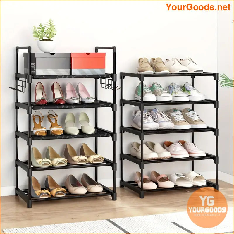 10 Tier Space Saving Shoe Rack for 24 Pairs - YourGoods Online Shop