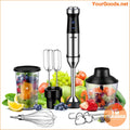 1000W Titanium 6in1 Deluxe Immersion Hand Blender - YourGoods Online Shop