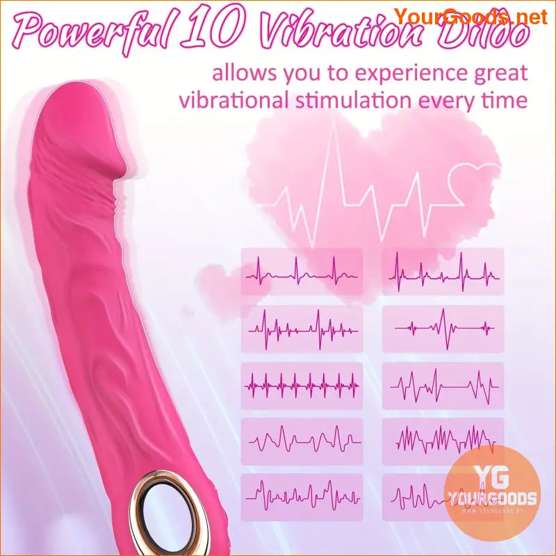 10Mode Realistic Vibrator GSpot Anal Stimulator - YourGoods Online Shop