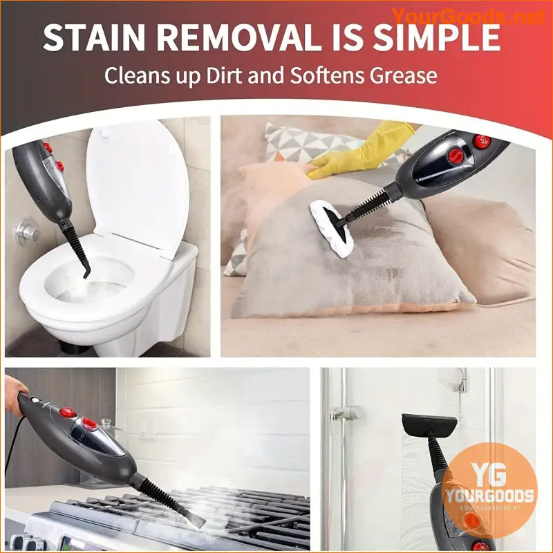 12 in 1 Moolan Cordless Steam Mop Multipurpose Cleaner - YourGoods Online Shop