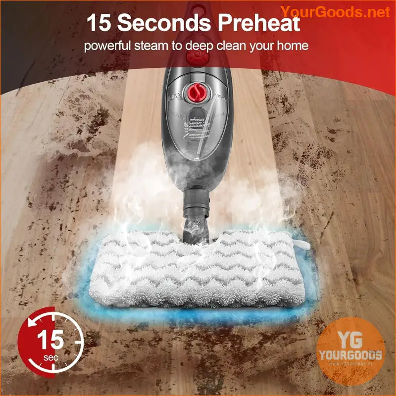 12 in 1 Moolan Cordless Steam Mop Multipurpose Cleaner - YourGoods Online Shop