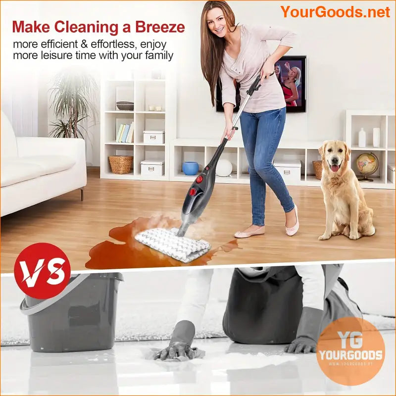 12 in 1 Moolan Cordless Steam Mop Multipurpose Cleaner - YourGoods Online Shop