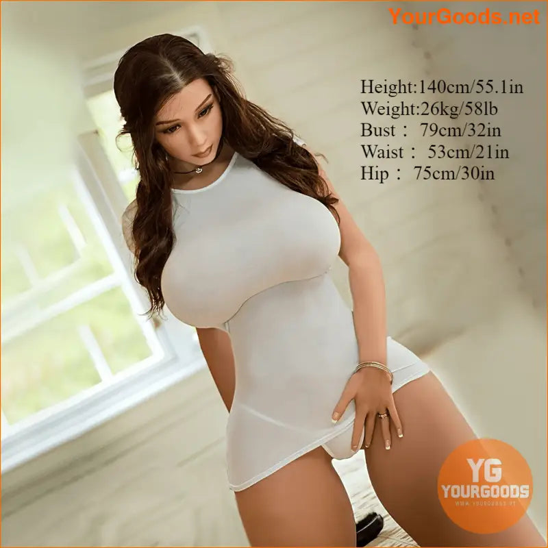 140cm TPE Sex Doll Realistic Curves Sensations - YourGoods Online Shop