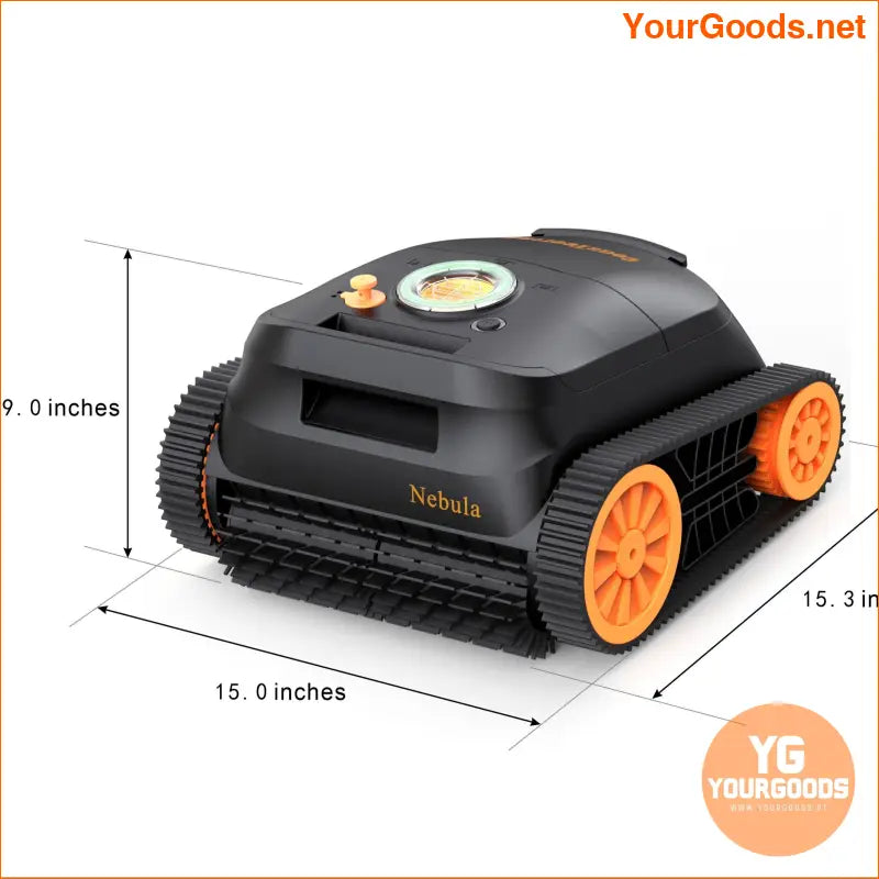 150-Minute Cordless Robotic Pool Vacuum with Smart Navigation - YourGoods Online Shop