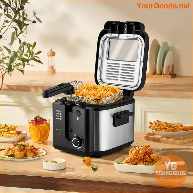 1500W SUSTEAS Deep Fryer 25L Easy Clean Temp Control - YourGoods Online Shop