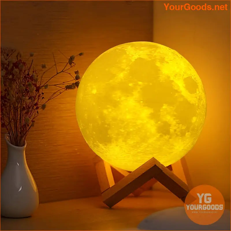 16Color Moon Night Light with Remote Touch Control - YourGoods Online Shop