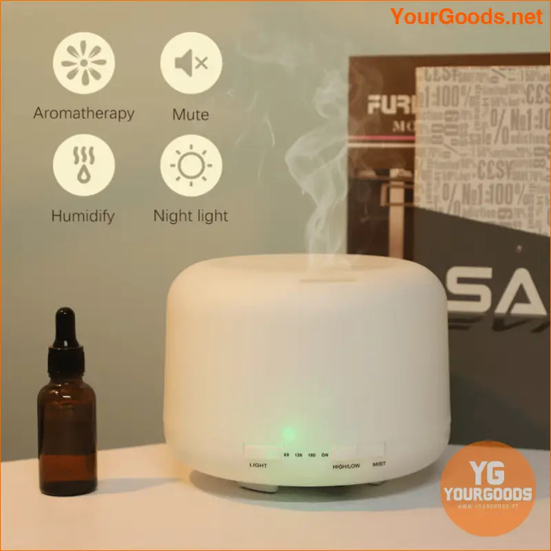 176oz Aromatherapy Humidifier Remote Control LED Light - YourGoods Online Shop