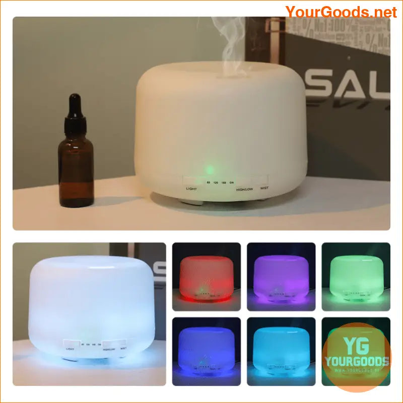 176oz Aromatherapy Humidifier Remote Control LED Light - YourGoods Online Shop