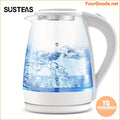 17L SUSTEAS Electric Glass Kettle Fast Boil Safe Pour - YourGoods Online Shop