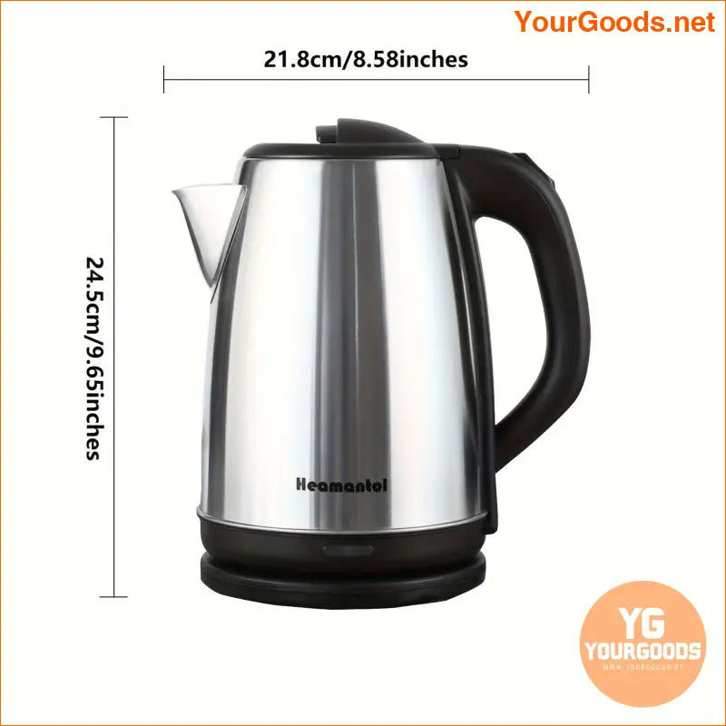 18L Stainless Steel Cordless Kettle Auto Shut Off BPA Free - YourGoods Online Shop