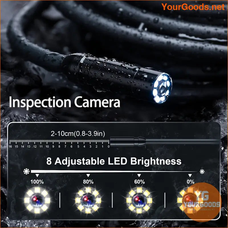 1920P HD Endoscope Camera with Light 43 Screen - YourGoods Online Shop