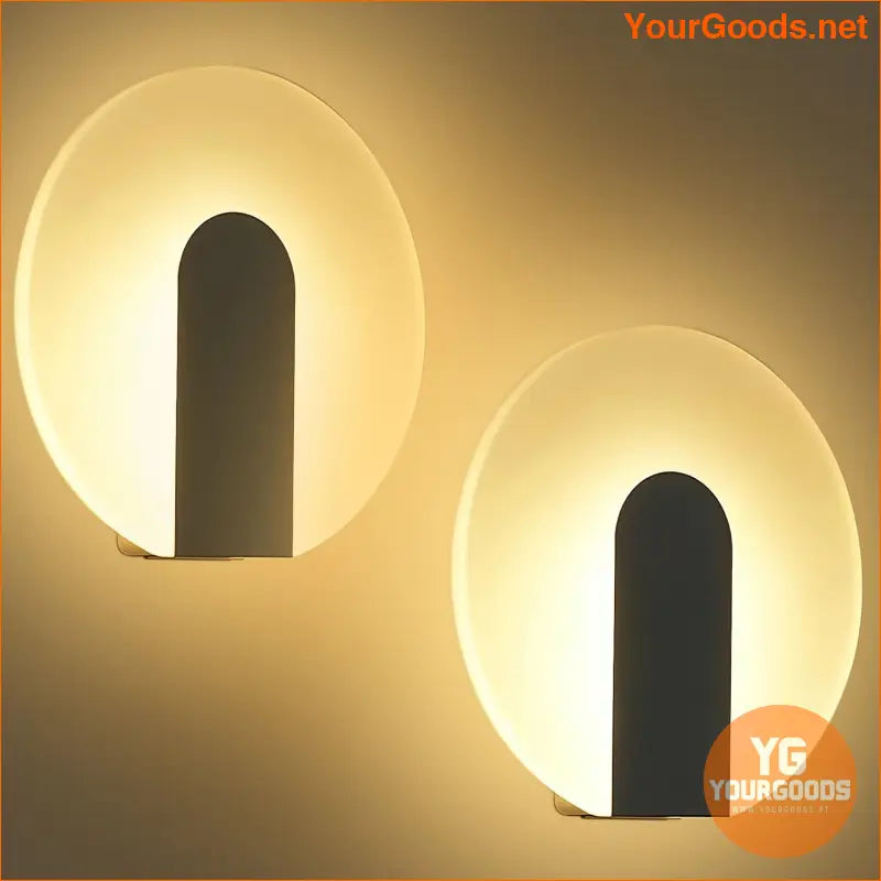 2 Rechargeable Touch Dimmable LED Wall Sconces - YourGoods Online Shop