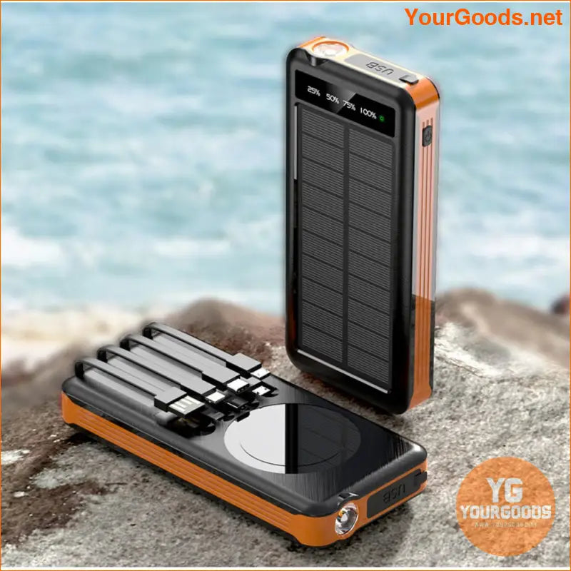 20000mAh Solar Wireless Power Bank Multi Device Outdoor Charger - YourGoods Online Shop