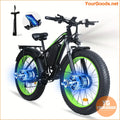 2000WH Dual Motor Fat Tire Electric Commuter Bike - YourGoods Online Shop