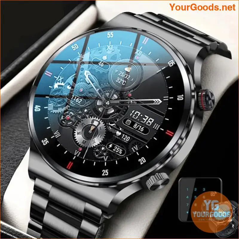 2023 Luxury Waterproof NFC Smartwatch for Men Women Kids - YourGoods Online Shop