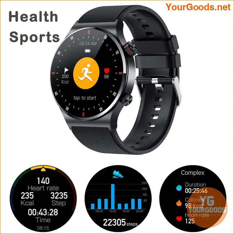 2023 Luxury Waterproof NFC Smartwatch for Men Women Kids - YourGoods Online Shop