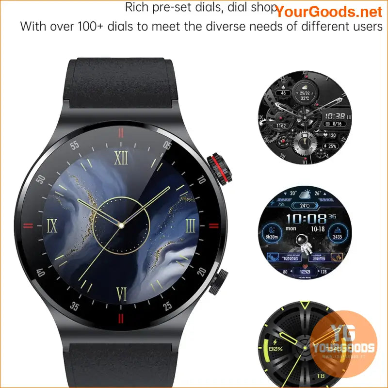 2023 Luxury Waterproof NFC Smartwatch for Men Women Kids - YourGoods Online Shop