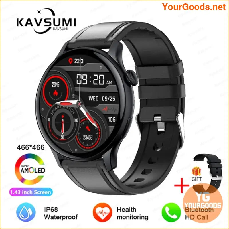 2024 AMOLED GPS Smart Watch for Women - YourGoods Online Shop