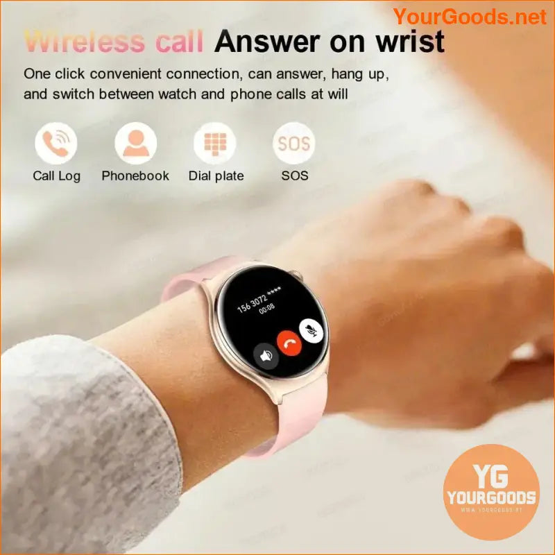 2024 AMOLED GPS Smart Watch for Women - YourGoods Online Shop