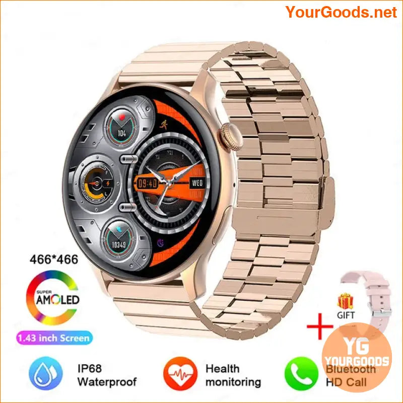 2024 NFC Smartwatch for Women HD Screen Health Tracker - YourGoods Online Shop