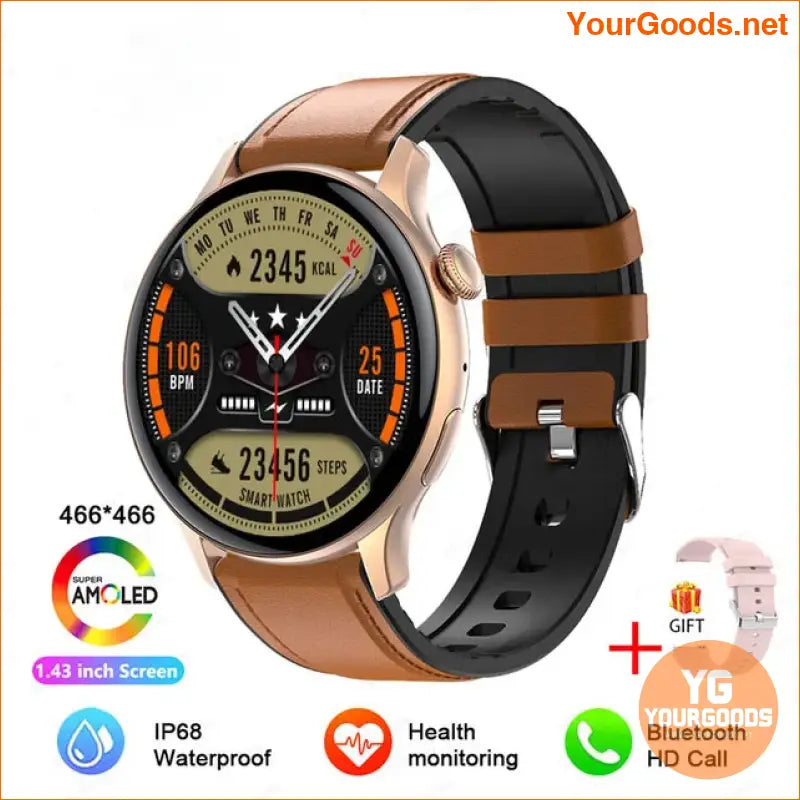 2024 NFC Smartwatch for Women HD Screen Health Tracker - YourGoods Online Shop