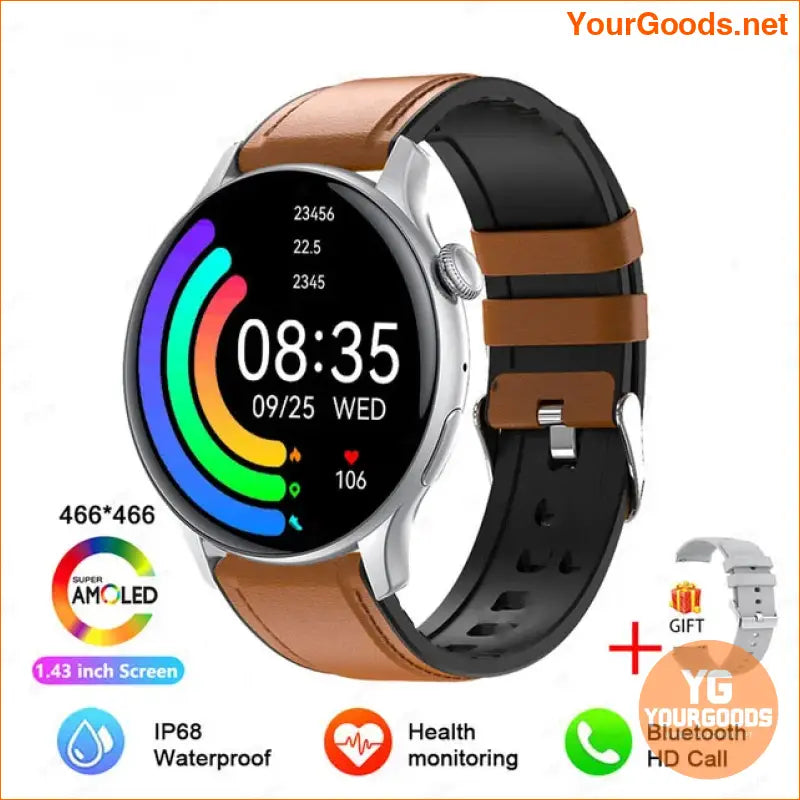 2024 NFC Smartwatch for Women HD Screen Health Tracker - YourGoods Online Shop