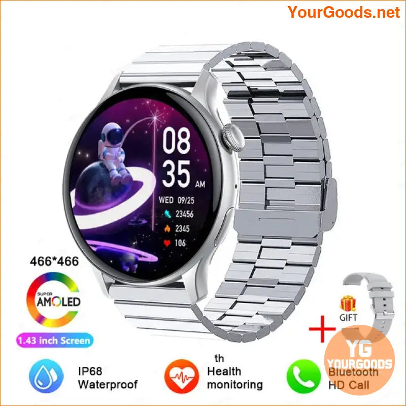 2024 NFC Smartwatch for Women HD Screen Health Tracker - YourGoods Online Shop