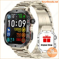 2024 Rugged Military Smartwatch 100 Sports Waterproof Wireless Calls - YourGoods Online Shop