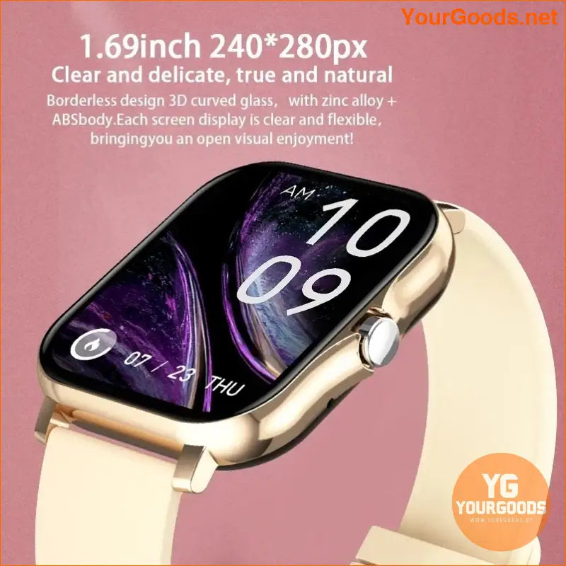 2024 Unisex 169 Touchscreen Bluetooth Smartwatch - YourGoods Online Shop