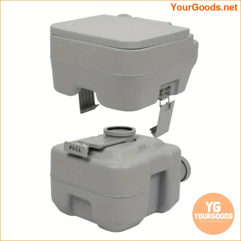 20L Portable Removable Flush Toilet with Double Outlet - YourGoods Online Shop