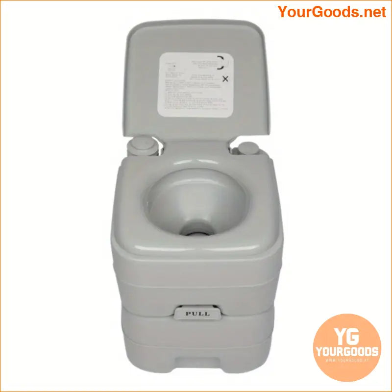 20L Portable Removable Flush Toilet with Double Outlet - YourGoods Online Shop