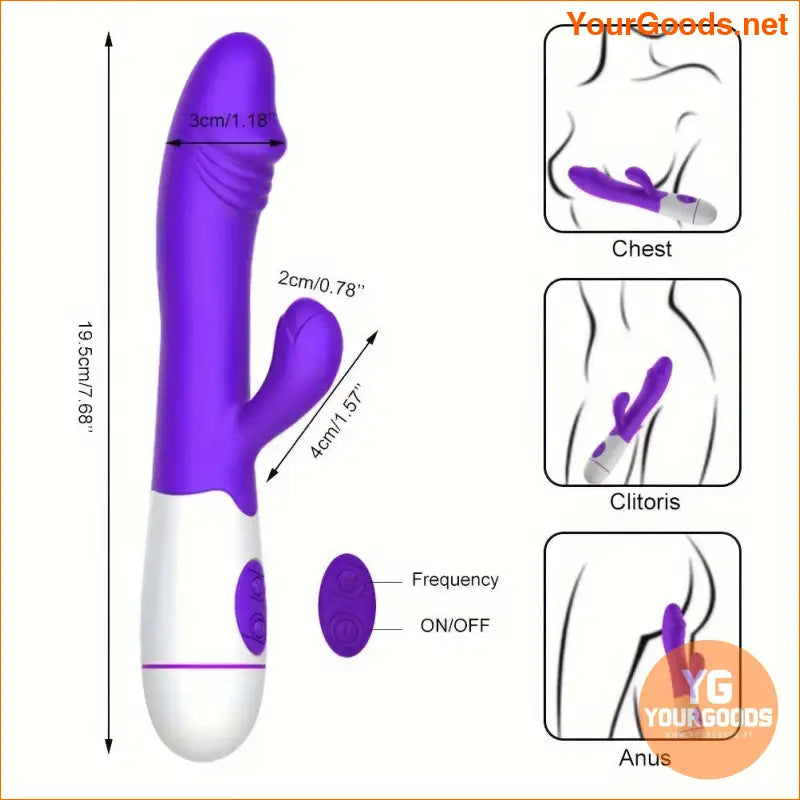 20Speed Rabbit Vibrator GSpot Massager for Couples - YourGoods Online Shop