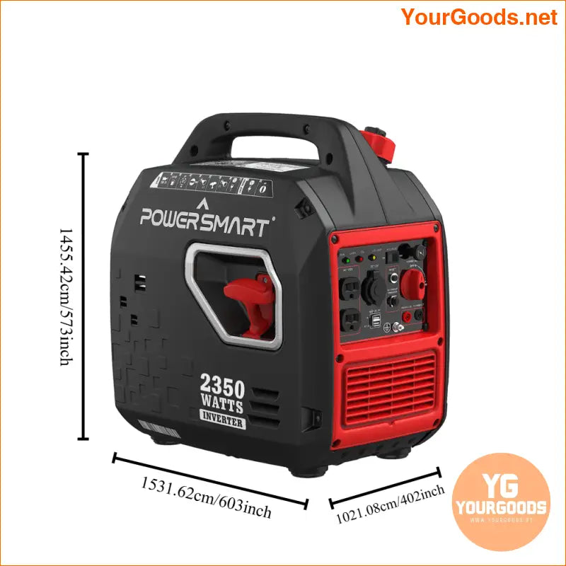 2500W Ultra Quiet Portable Inverter Generator RV Ready Eco Mode - YourGoods Online Shop