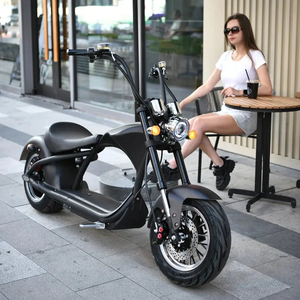 Powerful 3000W 60V 20AH Fat Tire Electric Scooter