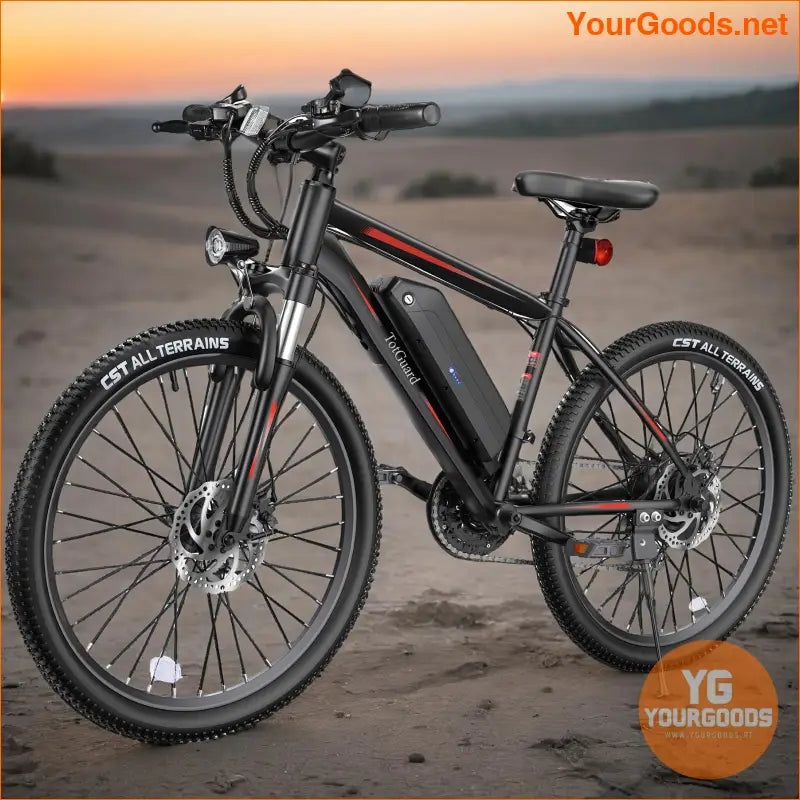 26 Electric Mountain Bike 500W Motor 50Mile Range - YourGoods Online Shop