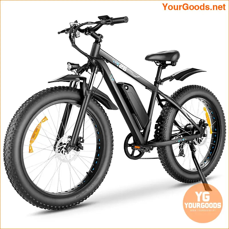 26 Fat Tire Electric Mountain Bike 750W 20 MPH - YourGoods Online Shop