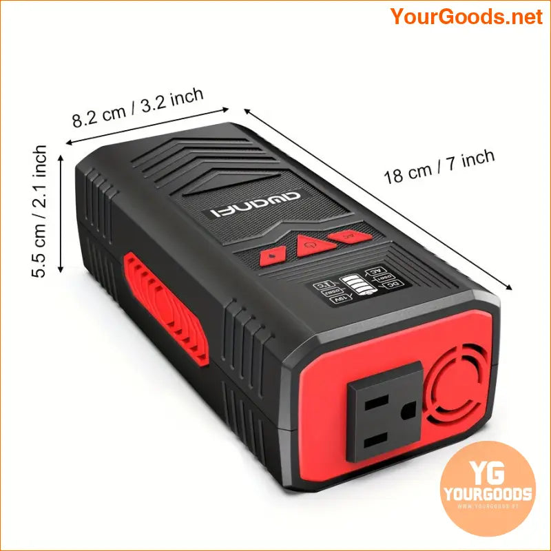 27000mAh High Capacity Laptop Charger with AC Outlet LED - YourGoods Online Shop