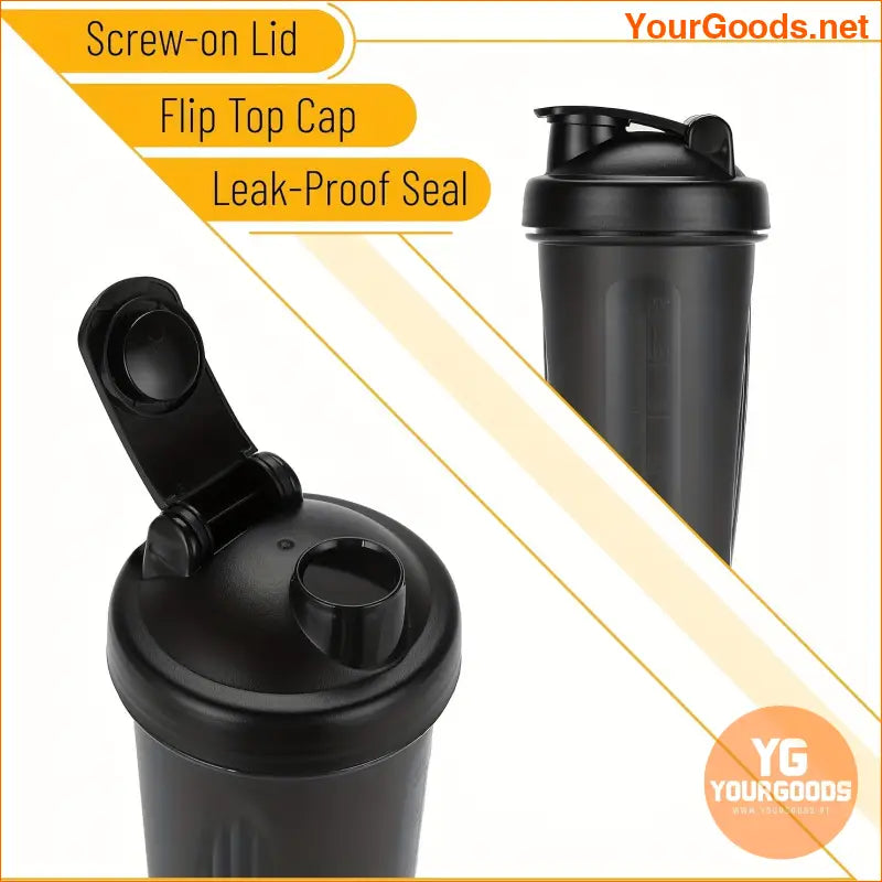 28oz BPA Free Protein Shaker Bottle Pull Top Gym Ready - YourGoods Online Shop