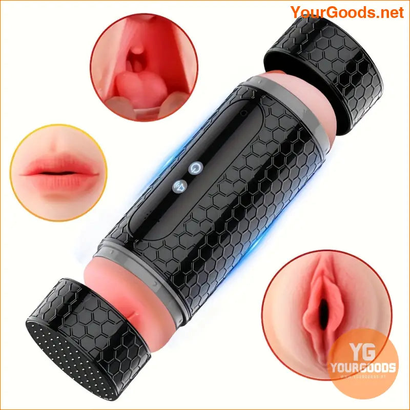 2in1 Automatic Blowjob Vaginal Masturbator Cup - YourGoods Online Shop