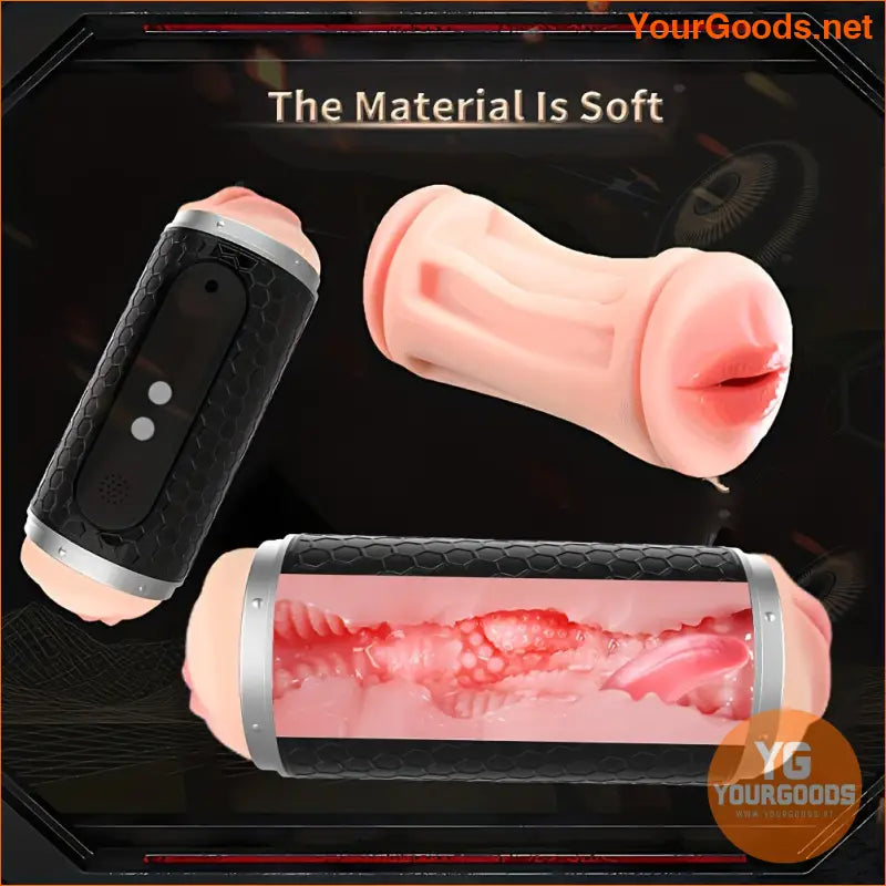 2in1 Automatic Blowjob Vaginal Masturbator Cup - YourGoods Online Shop