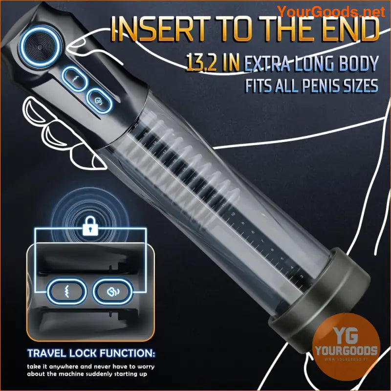 2in1 Electric Male Masturbator with Suction Vibration - YourGoods Online Shop