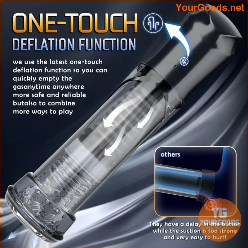 2in1 Electric Male Masturbator with Suction Vibration - YourGoods Online Shop