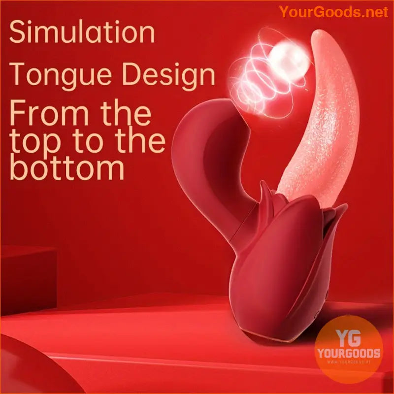 2in1 Licking Sucking Vibrator for Women - YourGoods Online Shop