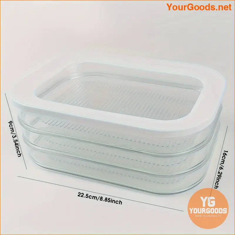 3 Layer Reusable Leak Proof Food Storage Container - YourGoods Online Shop