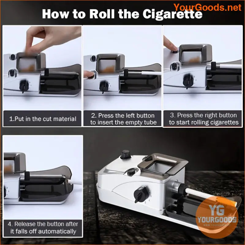 3in1 Electric Pre Roll Cigarette and Tube Roller - YourGoods Online Shop