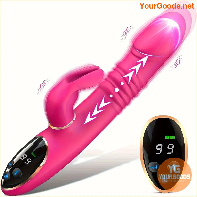 3in1 Thrusting Rabbit Vibrator for Womens Pleasure - YourGoods Online Shop