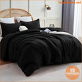 3Piece Luxury Quilted Comforter Set All Seasons - YourGoods Online Shop