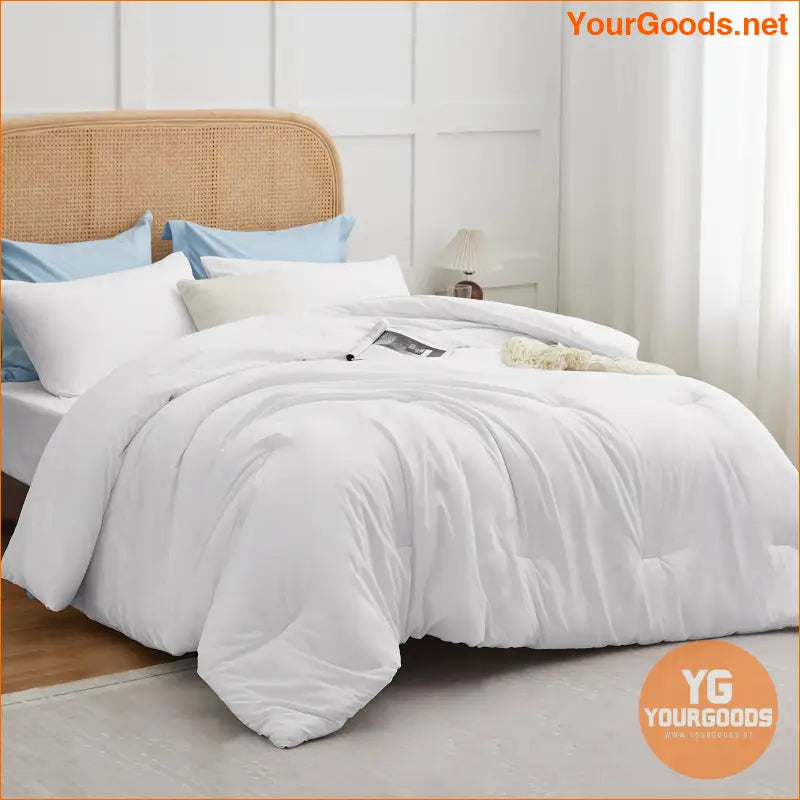 3Piece Luxury Quilted Comforter Set All Seasons - YourGoods Online Shop